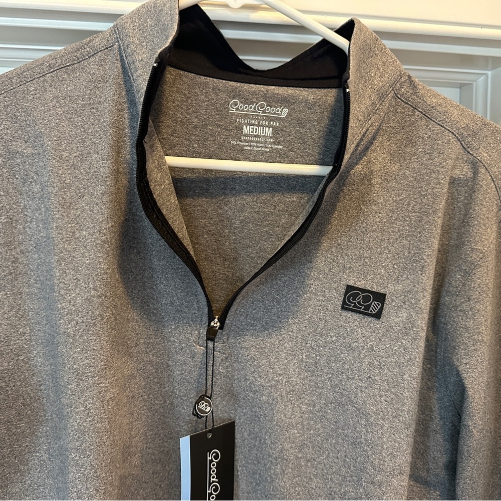 Good Good Gray Quarter-Zip Pullover